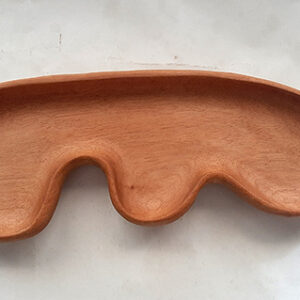 Cuenco madera de caoba Trilobulado