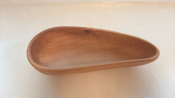 Cuenco madera abedul largo. - Imagen 4