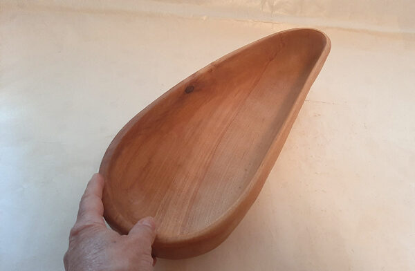 Cuenco madera abedul largo. - Imagen 7