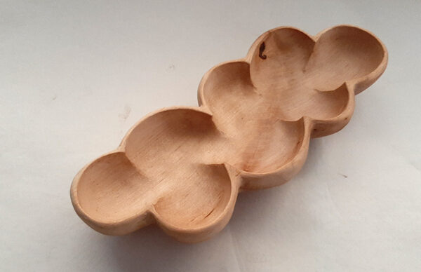 Cuenco madera abedul Onda - Imagen 4