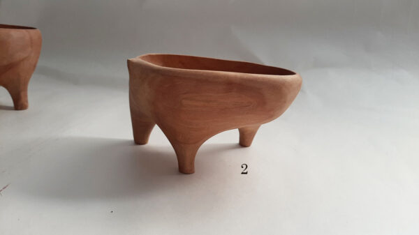 Cuenco trípode madera abedul - Imagen 12