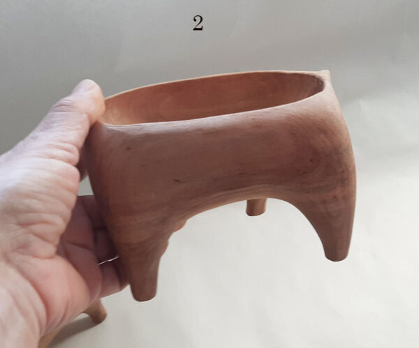 Cuenco trípode madera abedul - Imagen 13