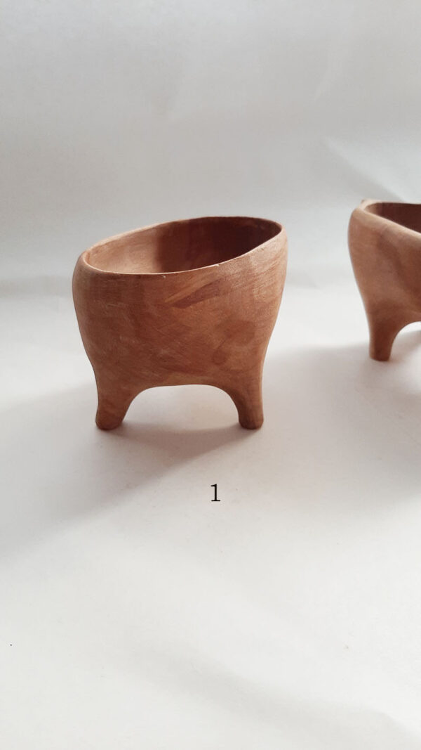 Cuenco trípode madera abedul - Imagen 4
