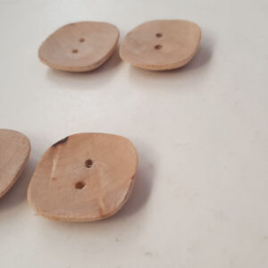 Juego botones madera arce