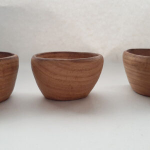 Cuenco madera castaño viejo