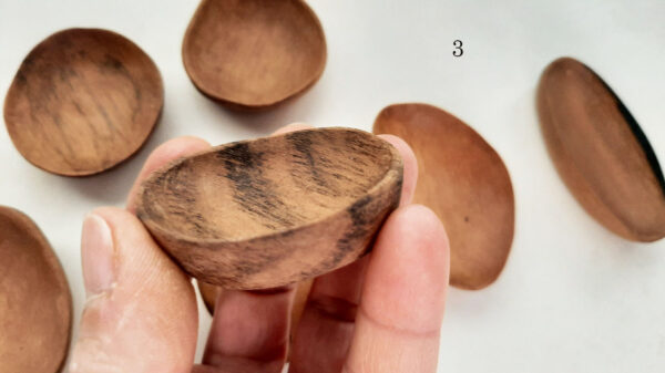 Cuenco mini madera ébano. 2 - Imagen 7