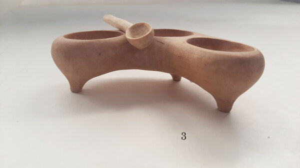 Especiero madera de abedul con cuchara - Imagen 12