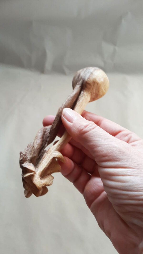 Cuchara madera olmo Flores - Imagen 10