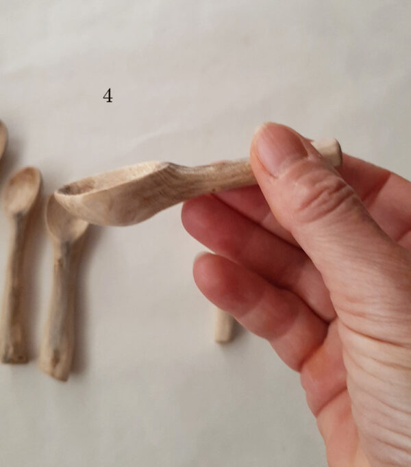 Cuchara pequeña madera laurel - Imagen 8