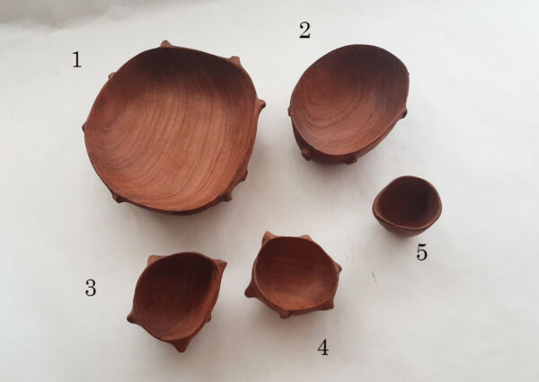 Cuenco de madera de jatoba